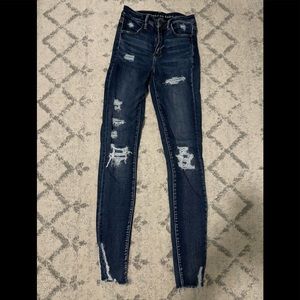 American Eagle Super High Rise Jegging